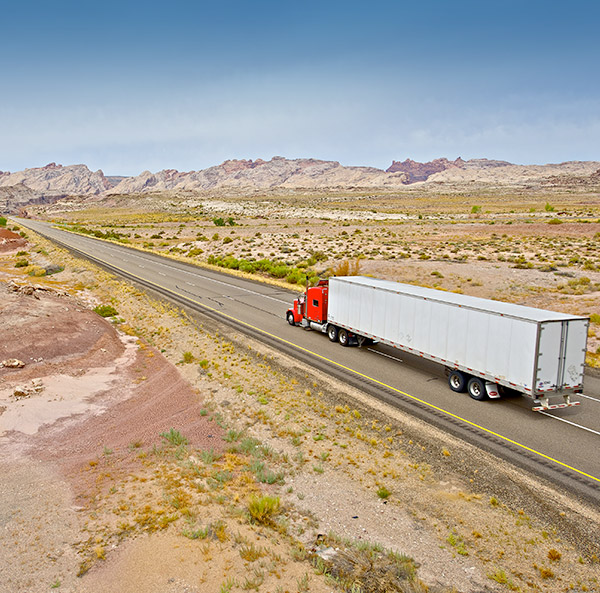 Intermodal container transfer at rail terminal